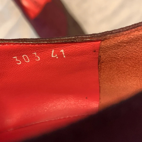 Pas de rouge purple black suede heeled booties size 41 extra light like crocs - Picture 7 of 8